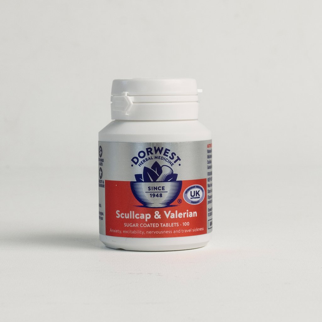 scullcap and valerian for dogs