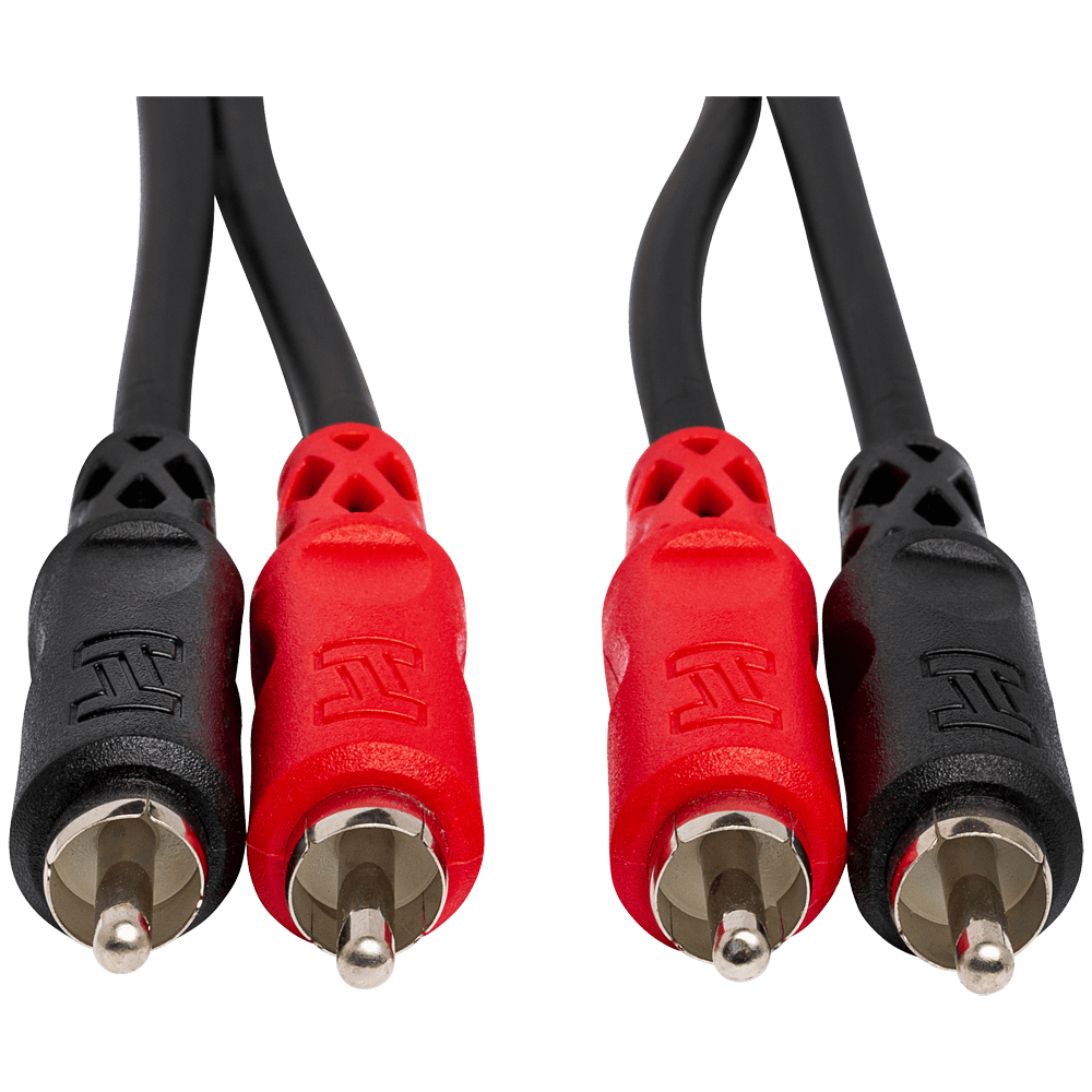 Hosa Stereo Interconnect, Dual RCA to Same, 2m – CRA-202