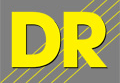 DR Handmade Strings logo.