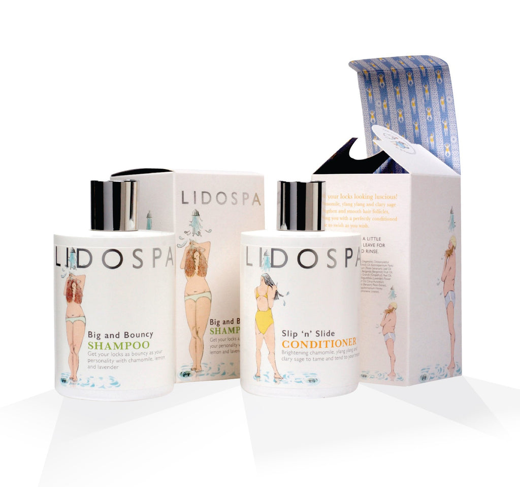 Big Bouncy And Slip N Slide Hair Gift Set Lidospa