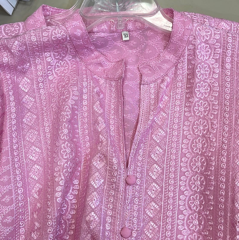 Rayon Chikankari Kurta – Sarang