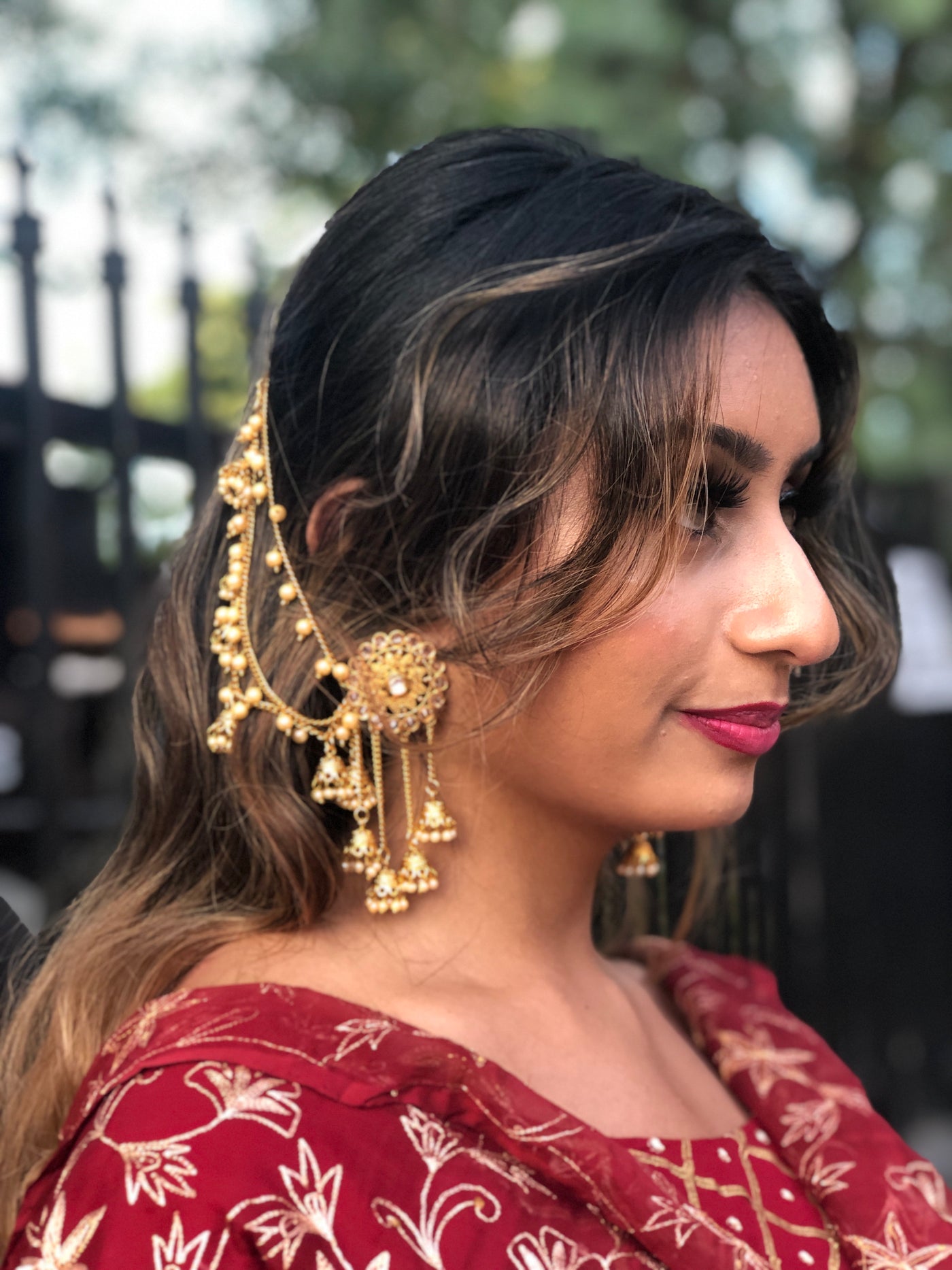 Handmade CRAFT  Bahubali Anushkas earring design ear  Facebook