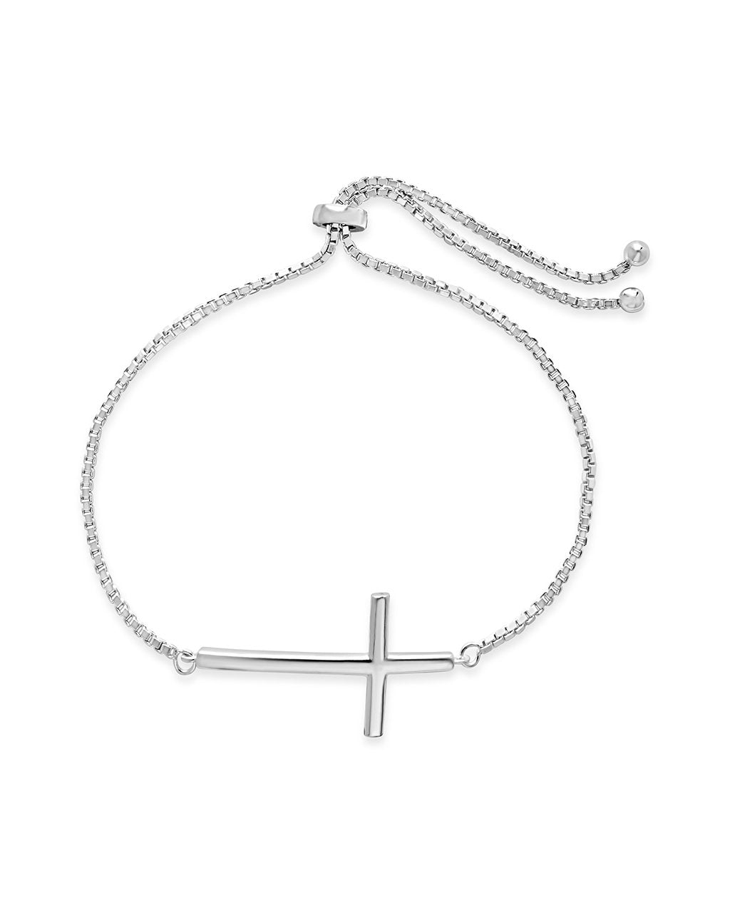 cross bolo bracelet