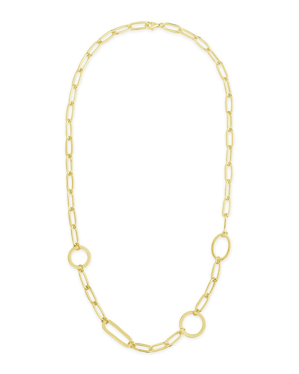 Mixed Link Necklace – Sterling Forever