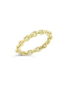 Sterling Silver Continuous Chain Link Ring – Sterling Forever
