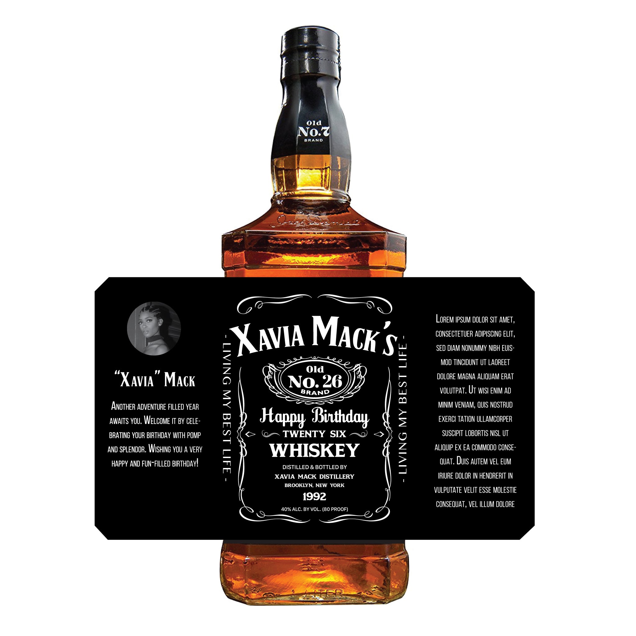 Printable Jack Daniels Label Best Label Ideas 2019