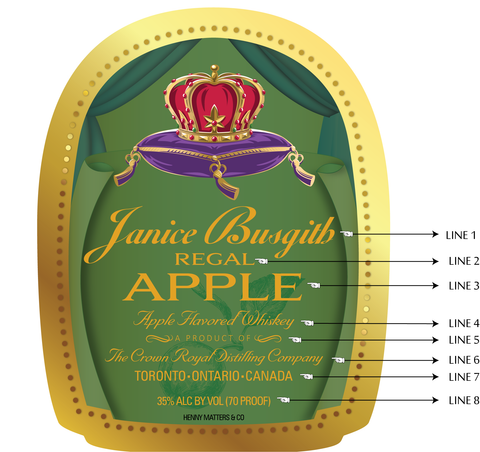 Free Free 289 Svg Logo Crown Royal Apple Label SVG PNG EPS DXF File