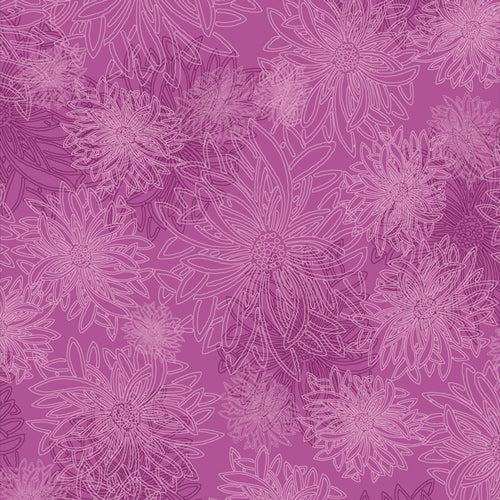 Purple Color Background With Floral Gradient Element 4973785
