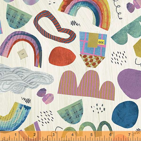 The Artist's Desk Quilt Fabric - Chalk Pastels in Multi - ANPD-21919-2 –  Cary Quilting Company