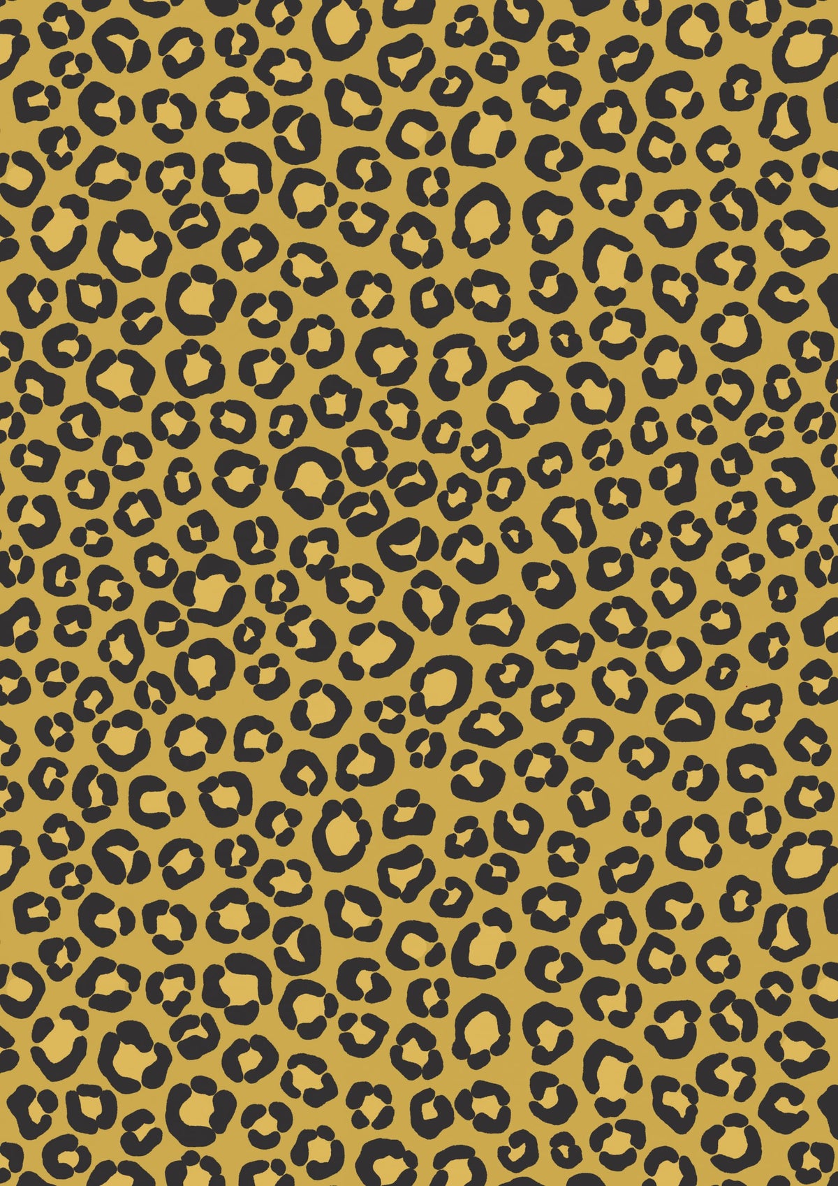 Cotton Fabric - Pattern Fabric - Leopard Print Wild Animal Leopard