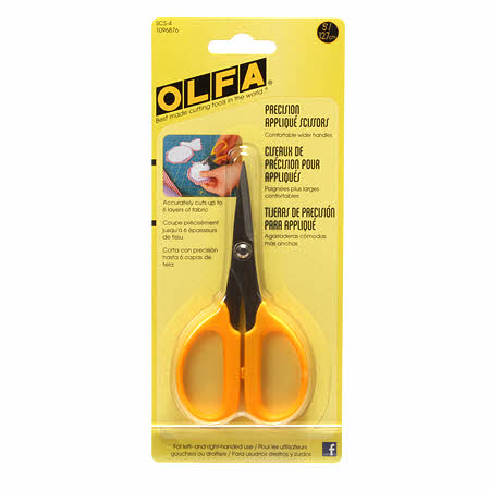 LKG: Olfa Precision Applique Scissors - SCS-4 – Cary Quilting Company