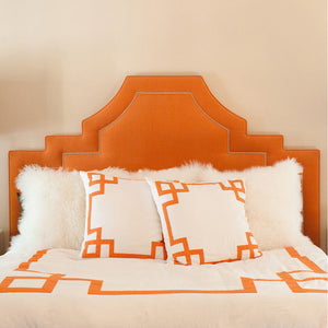 Orange Key Duvet Cover Jill Sorensen Lifestyle