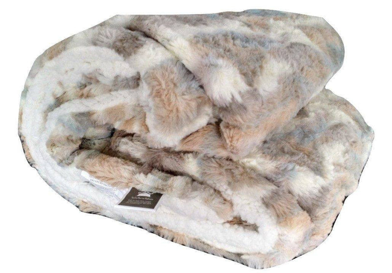 Tache Luxurious Russian Lynx Faux Fur Throw Blanket (DY12)