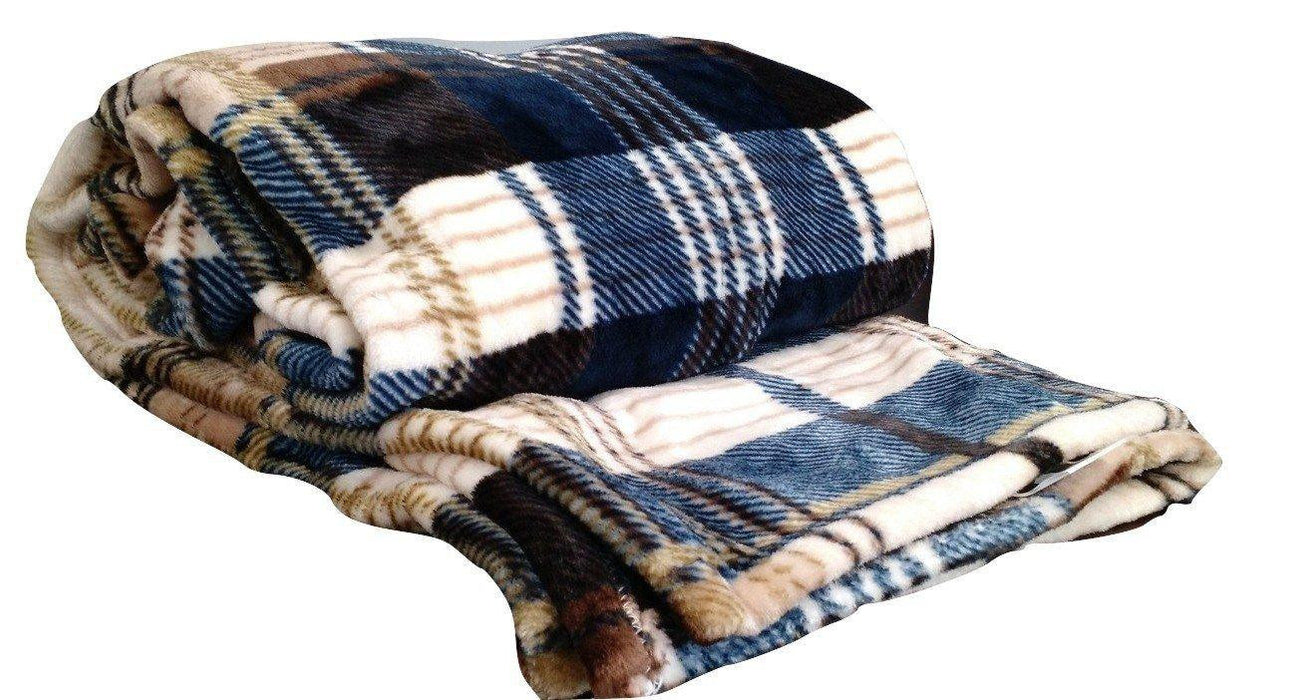 Tache Super Soft Winter Cabin Flannel Throw Blanket Tache Home Fashion