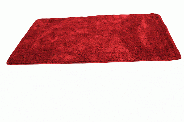 Tache Super Absorbent Microfiber Raspberry Red Rug Mfbm Tache