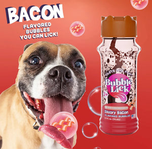 Bubble Fun for Dogs - Naturally Flavored Bubbles - ZaZoLi  - Dog Bubbles Peanut Butter