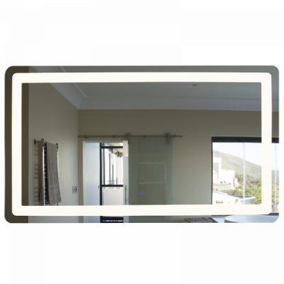 led mirror glass