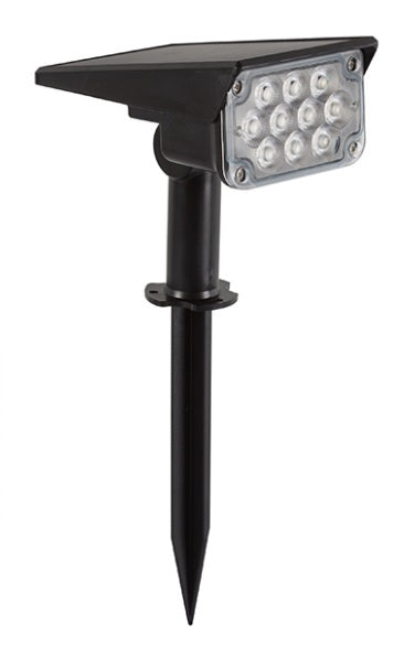 black solar lights for garden