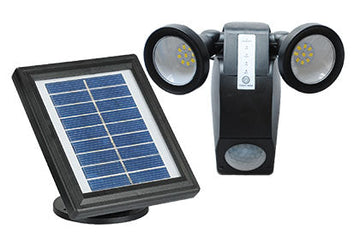 solar spot lights with separate solar panel