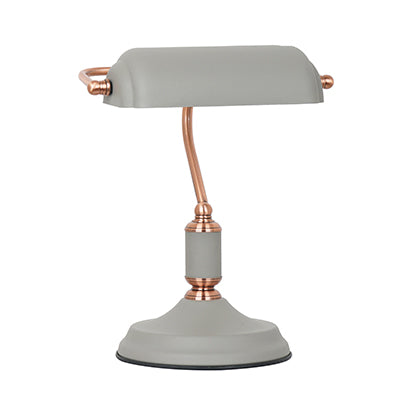 copper side table lamp