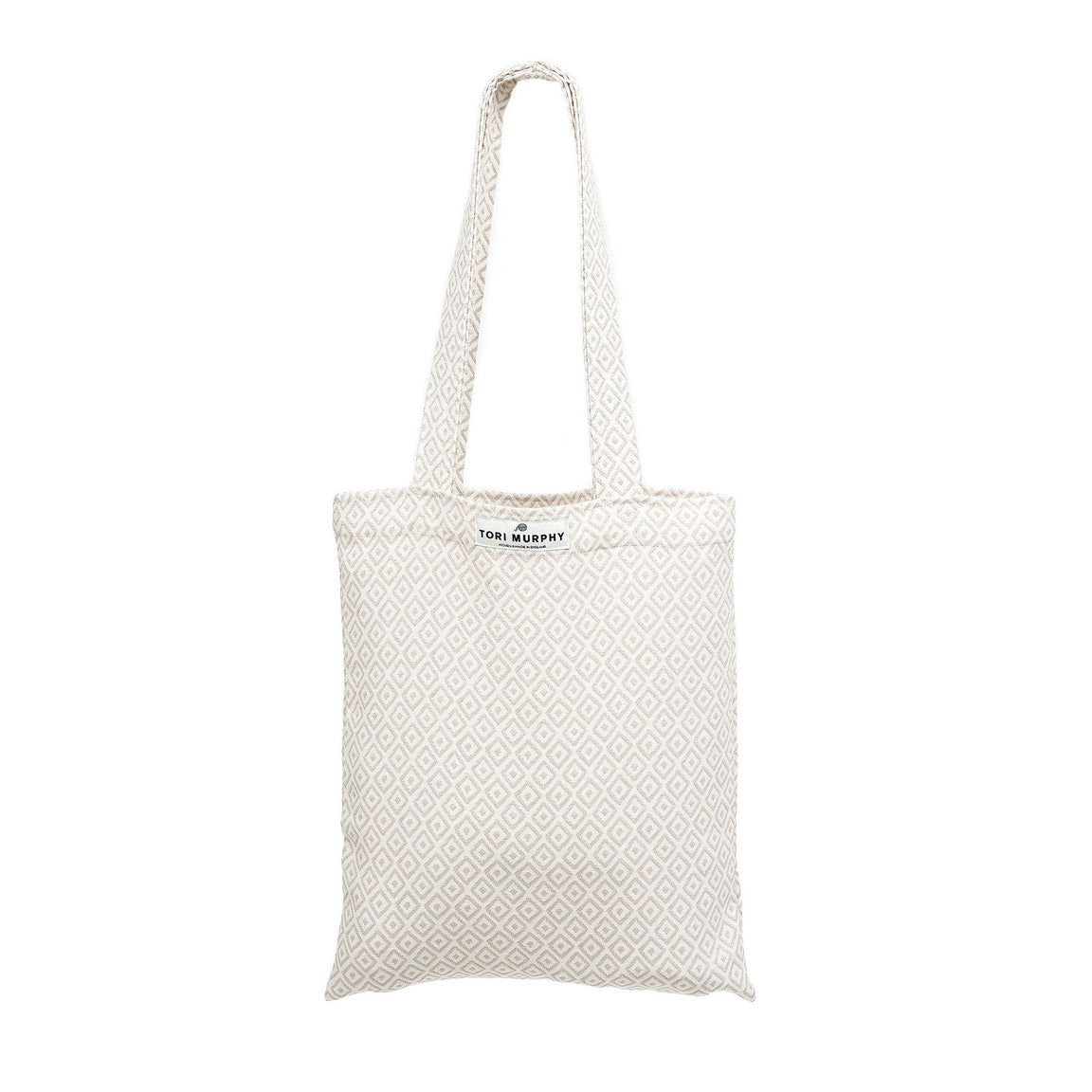 Market Tote Bag-Black and Linen | Tori Murphy — Tori Murphy Ltd