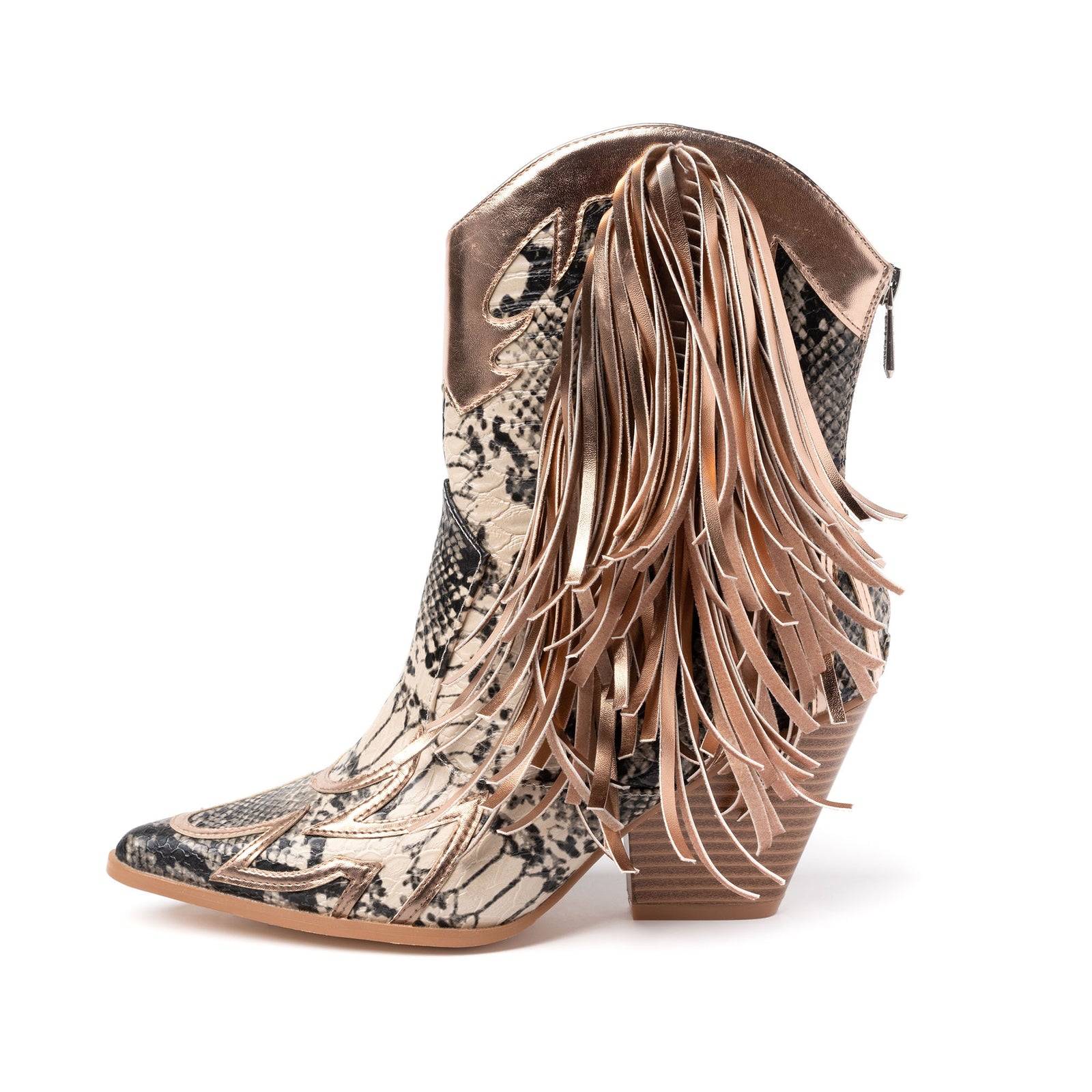 rose gold boots sale