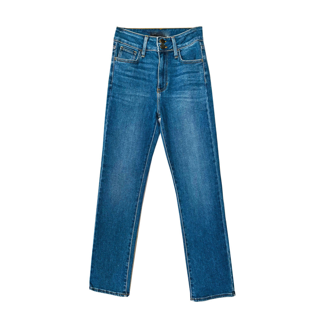 Straight Leg Jeans - Classic Denim