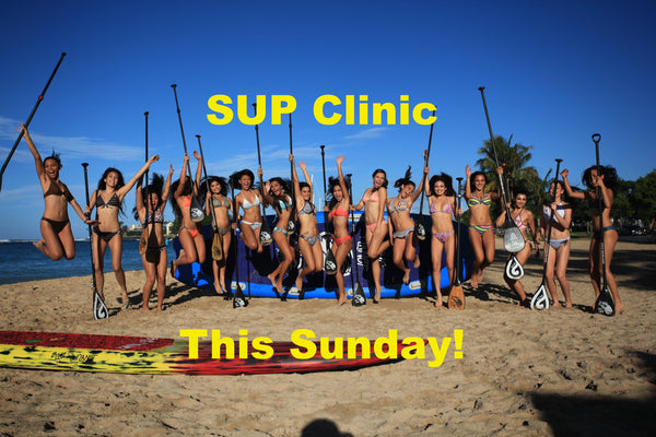 Blue Planet SUP Clinic/ Stand Up Paddleboard demo