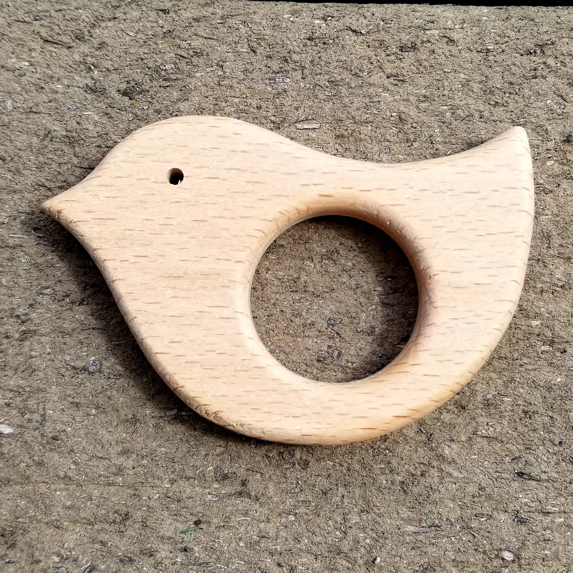 organic wooden teething rings