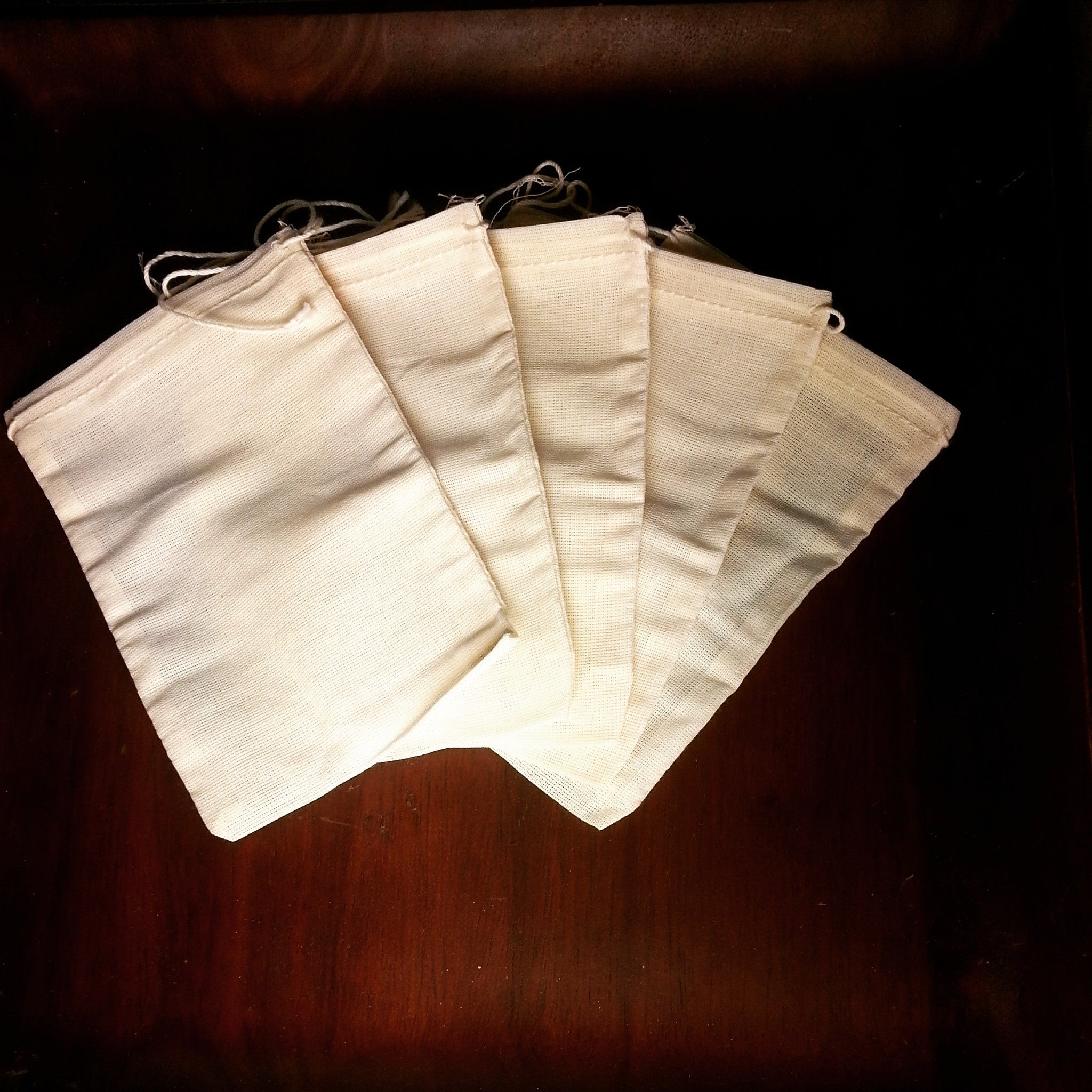 Extra Wide Muslin Garment Bags