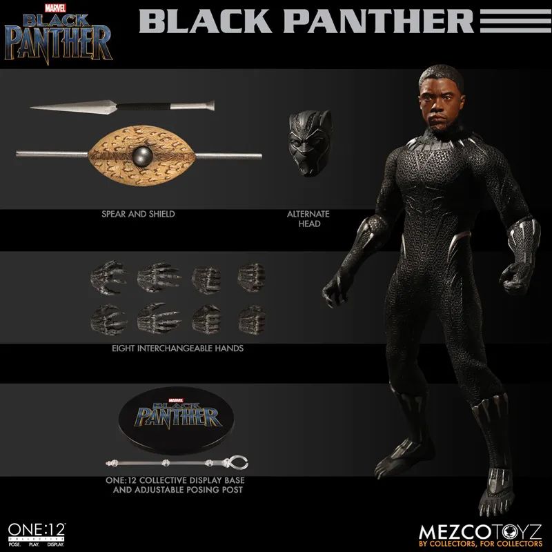 black panther mezco