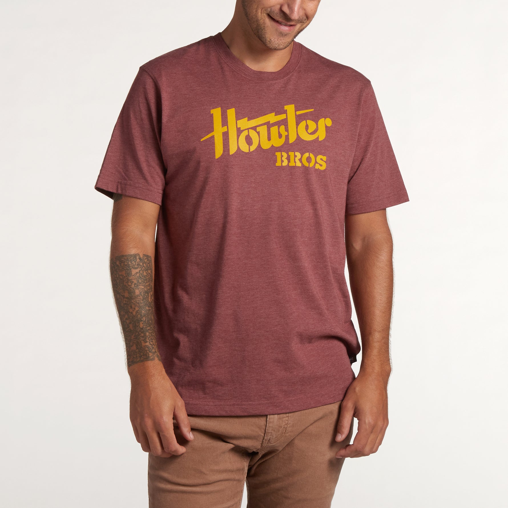 Howler Electric T-Shirt - Burgundy