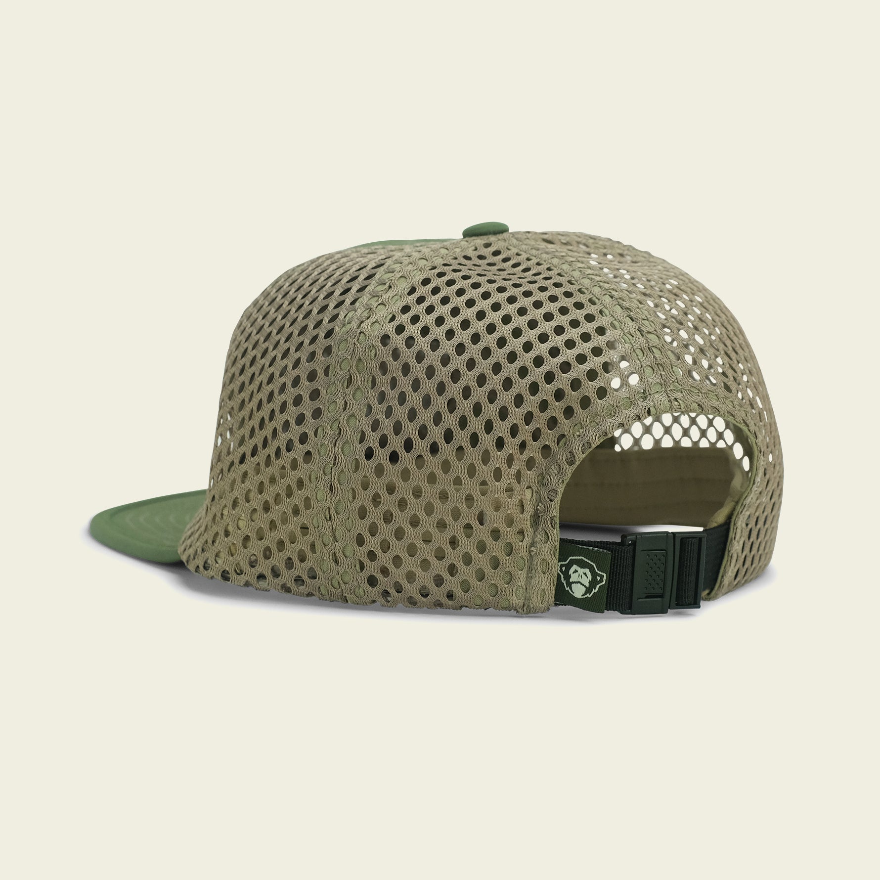 Electric Stripe Tech Strapback - Olive