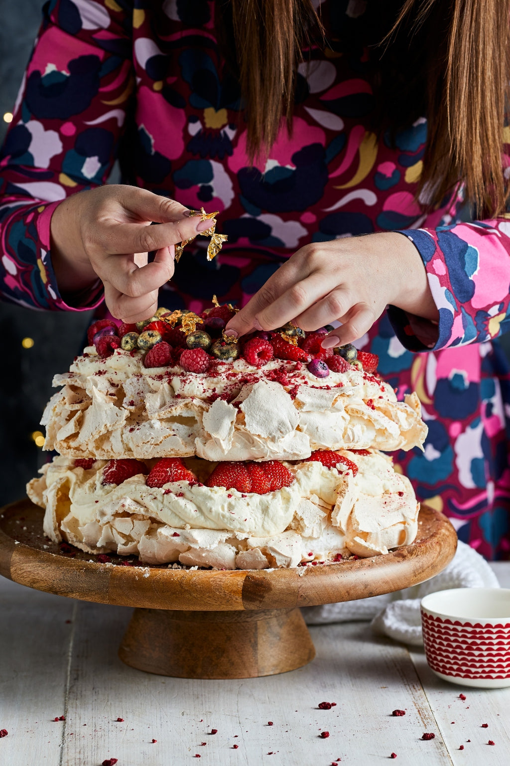 Charlotte Ree's Layered Berry Pavlova