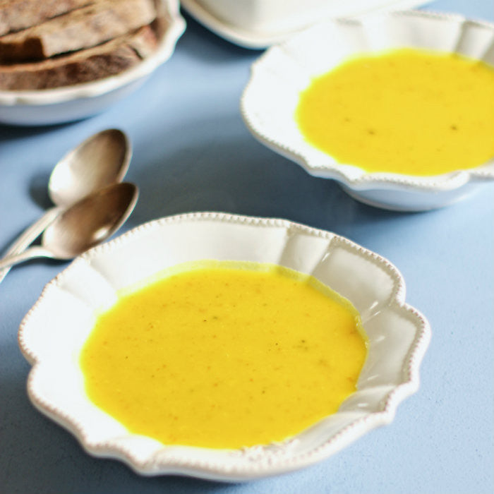 Turmeric, Potato and Leek Soup