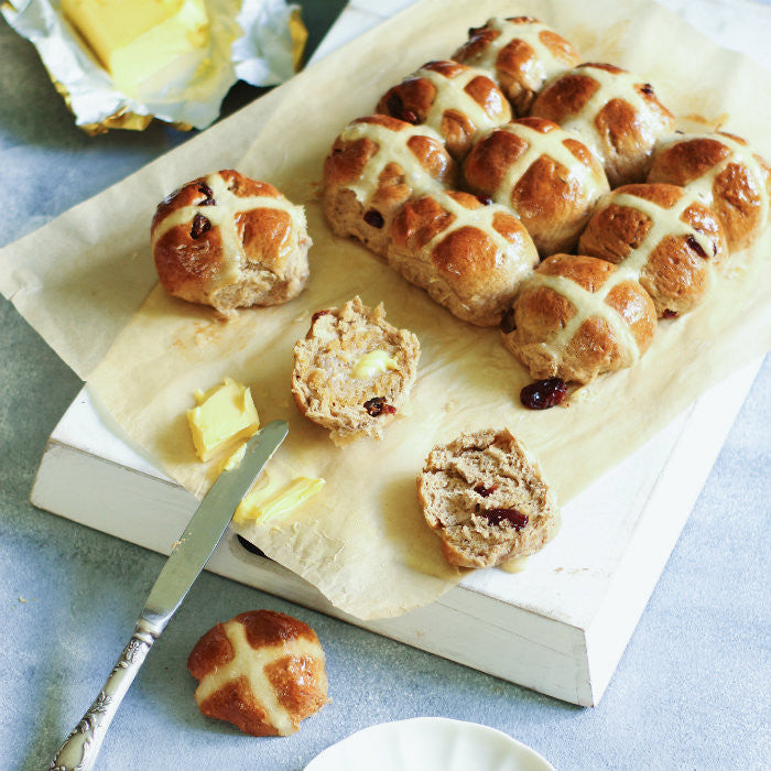 Hot Cross Buns | Homemade Hot Cross Buns Recipes | Easter