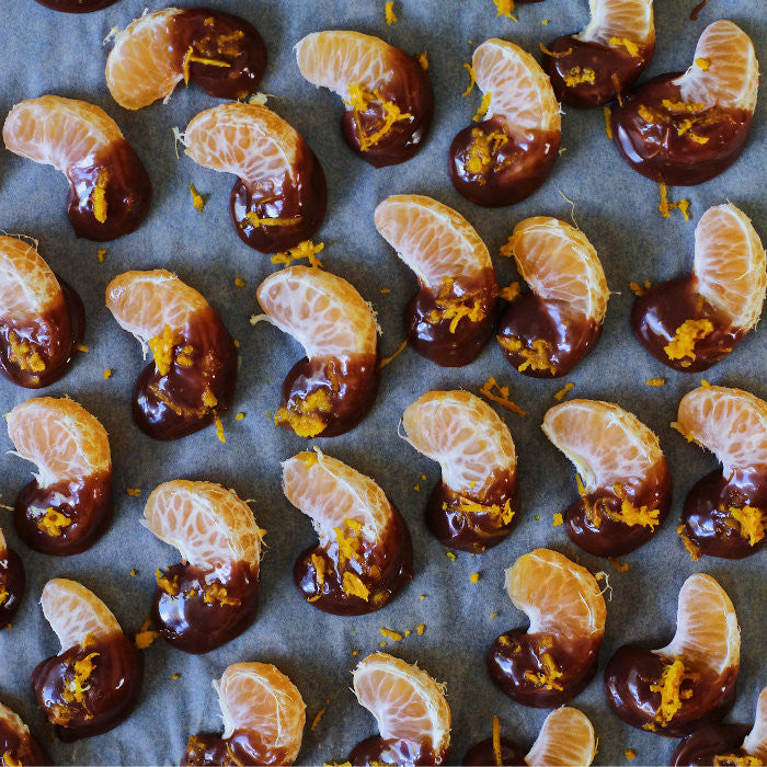 Chocolate Dipped Mandarins