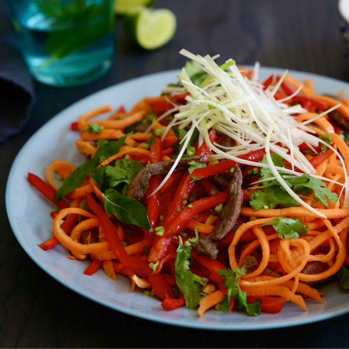 Amari Rump Steak and Carrot Noodles