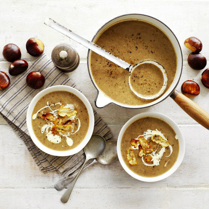 Chestnut and Mushroom Soup