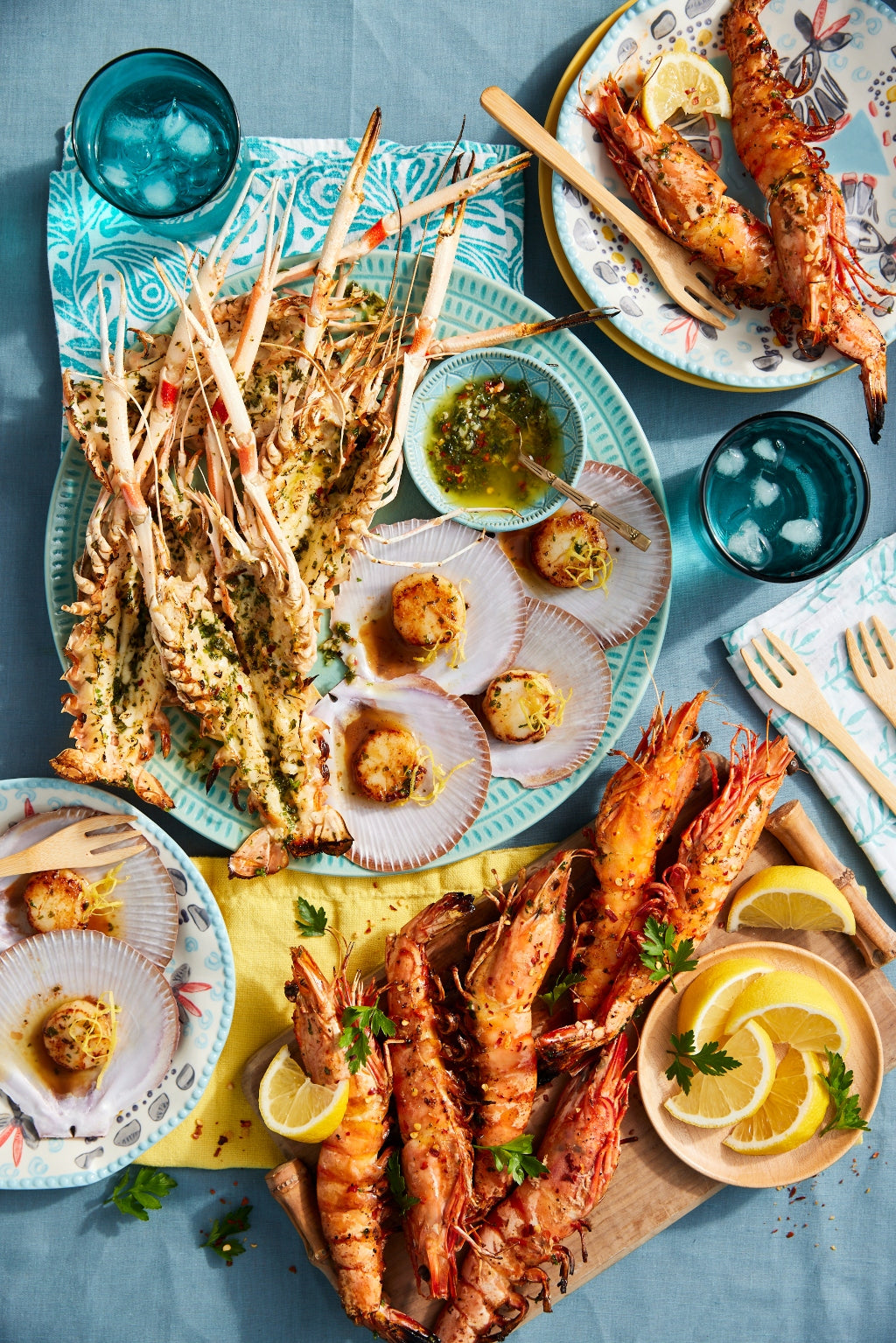 Grilled Seafood Platter