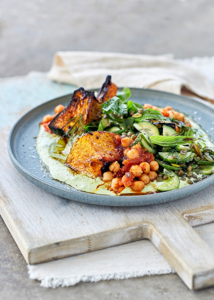 Harissa Roast Pumpkin Salad