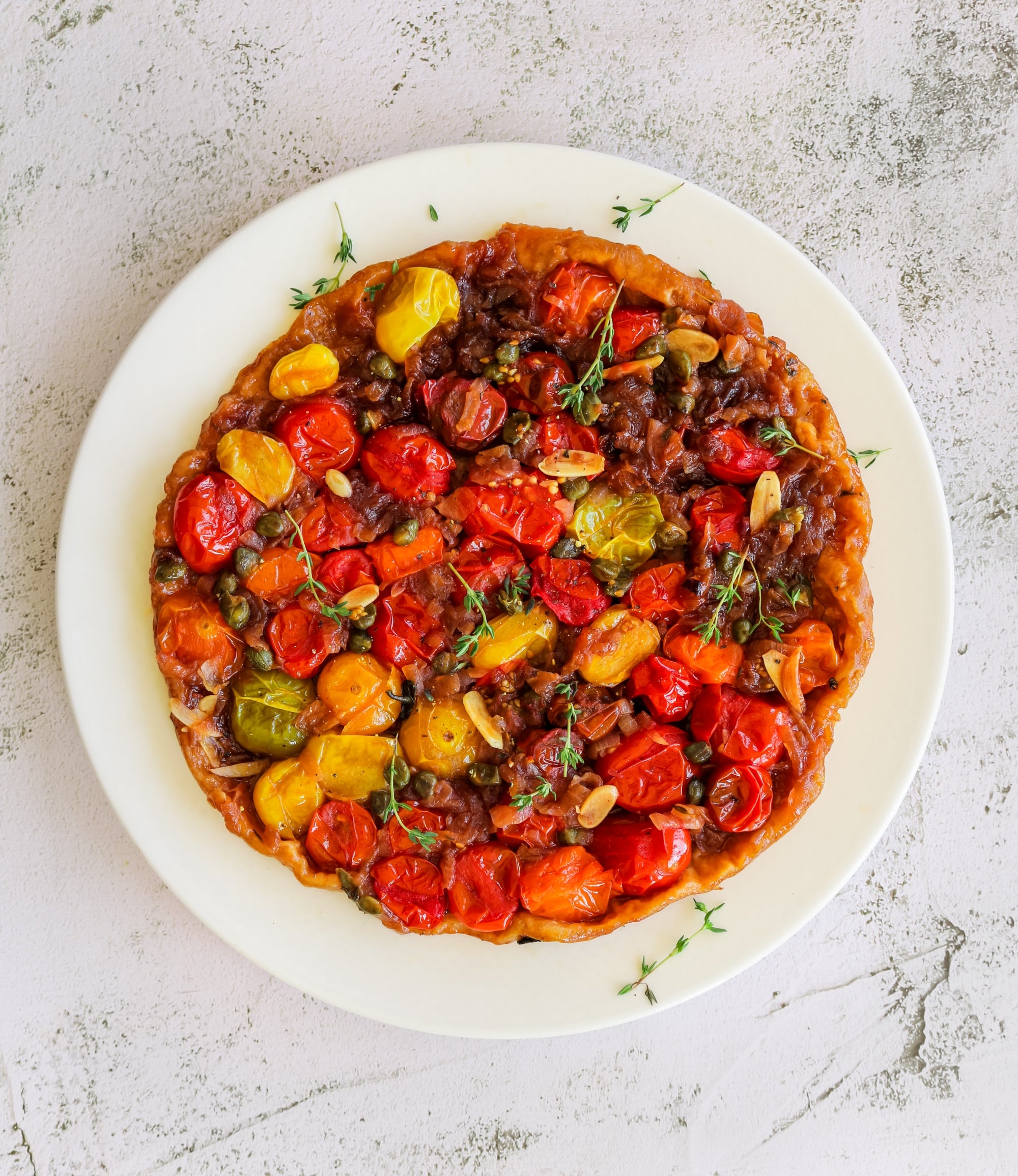 Heirloom Tomato Tarte Tatin