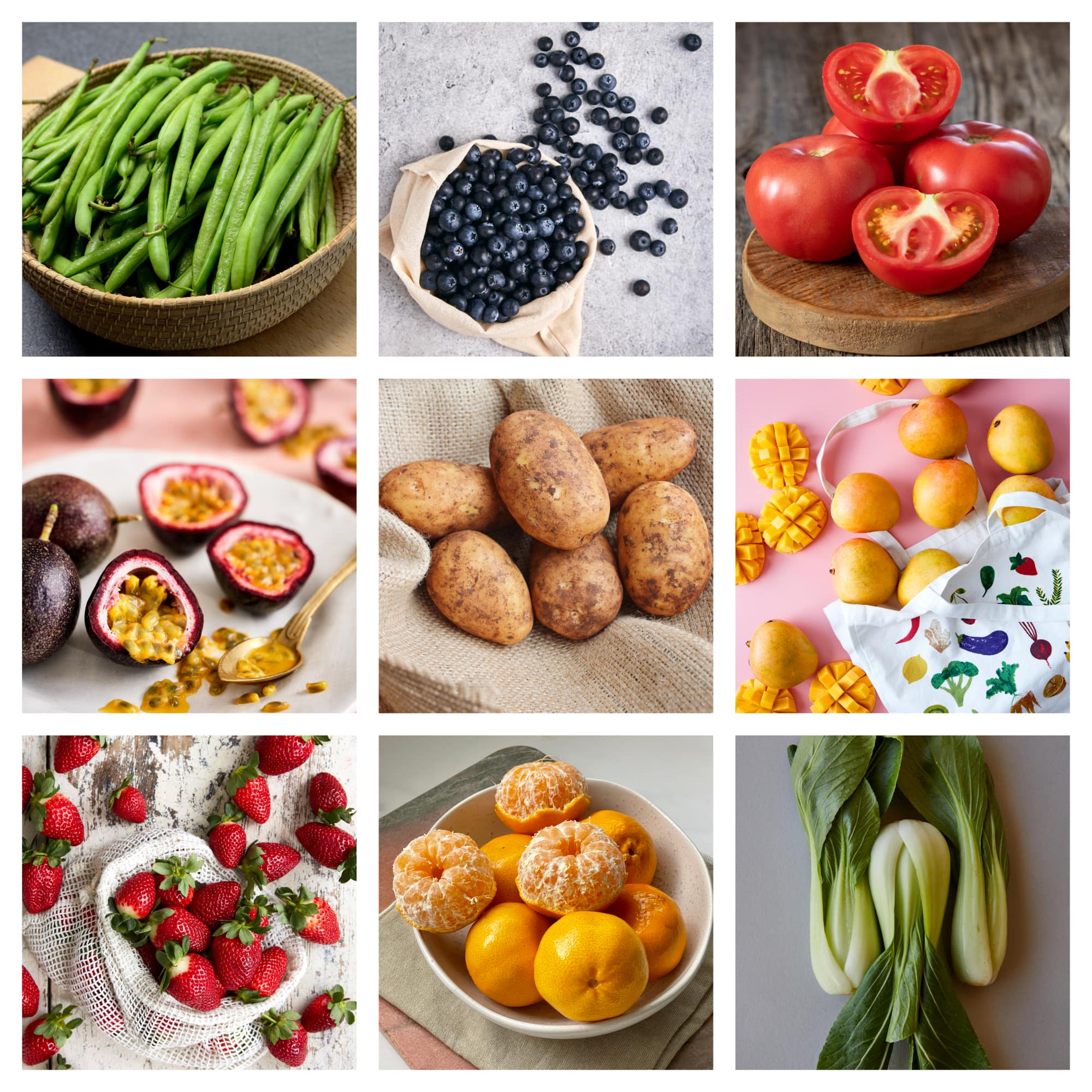 Dave's market update for the 21st of August 2023 includes green beans, blueberries, gourmet tomatoes, passionfruit, nicola potatoes, kp mangos, strawberries, murcott mandarins, and assorted Chinese vegetables.