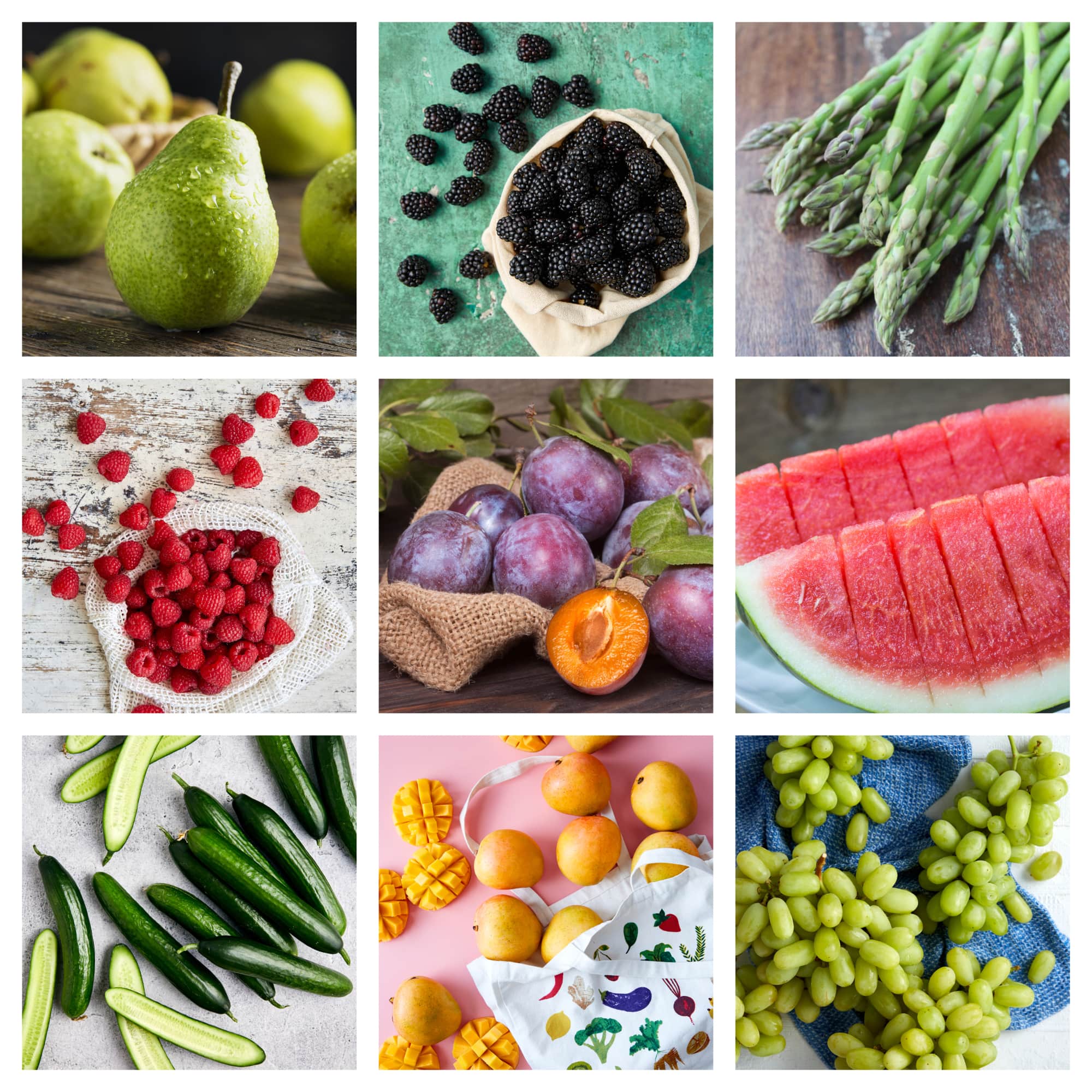 Dave's Market Update for 28th February 2024 includes William pears, blackberries, asparagus, raspberries, Tegan blue plums, watermelon, cucumbers, KP mangoes, and grapes