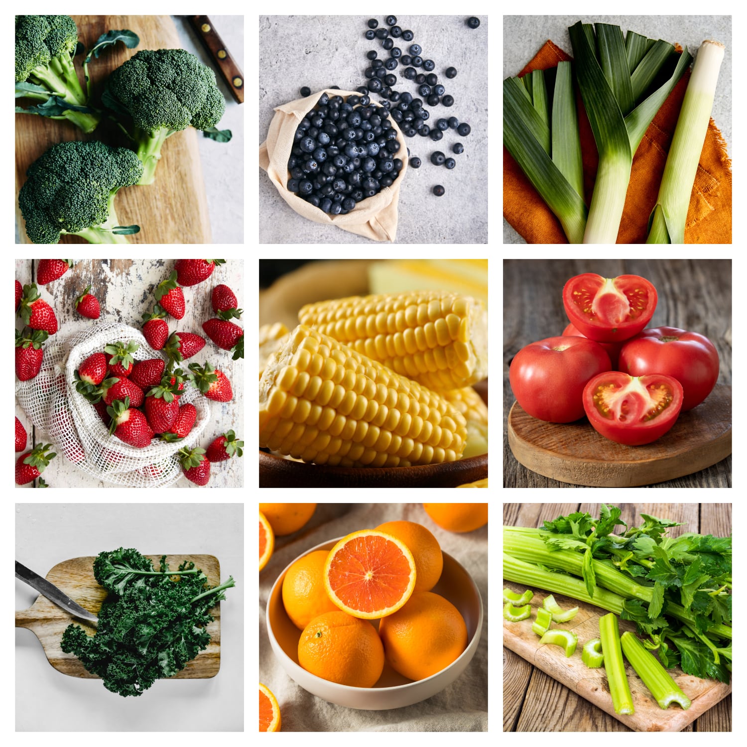 Dave's Market Update for the 2nd of August 2023 includes broccoli, blueberries, leeks, strawberries, corn, gourmet tomatoes, kale, imperfect navel oranges, and celery.