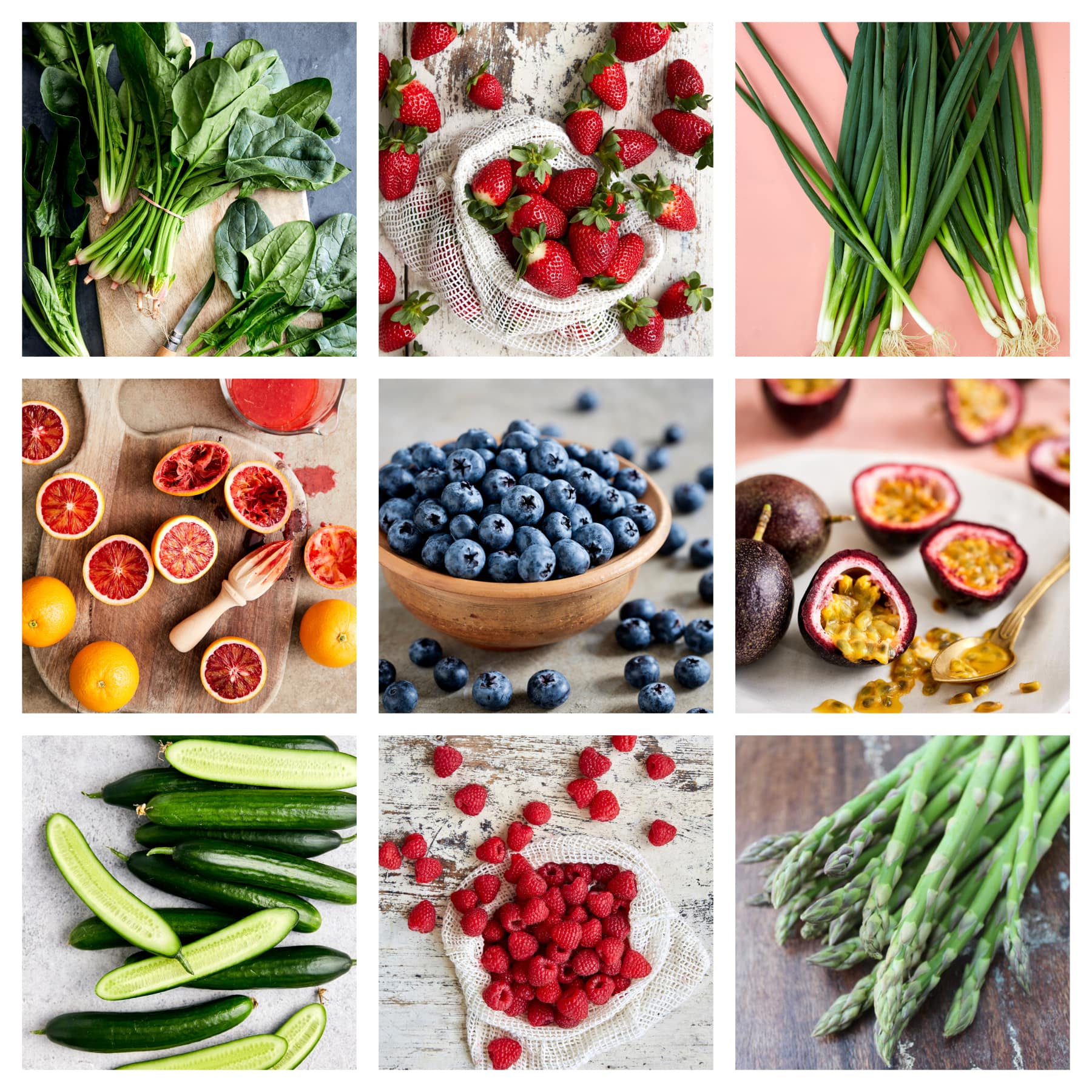Dave's Market Update for the 30 August 2023 includes English Spinach, strawberries, shallots, blood oranges, blueberries, passionfruit, Lebanese cucumbers, raspberries, and asparagus.
