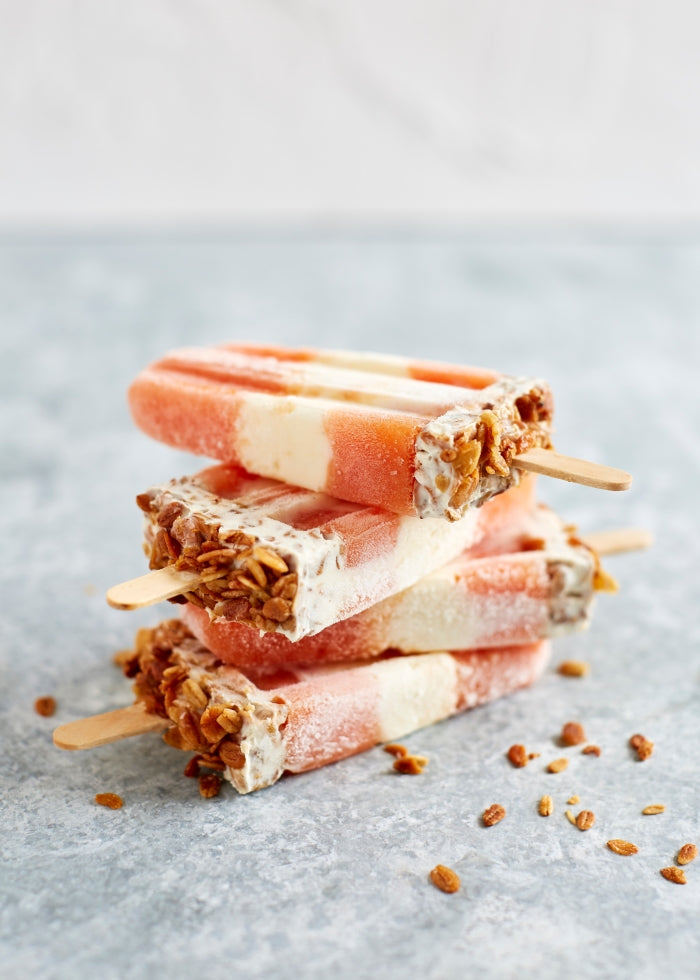 Papaya breakfast pops recipe