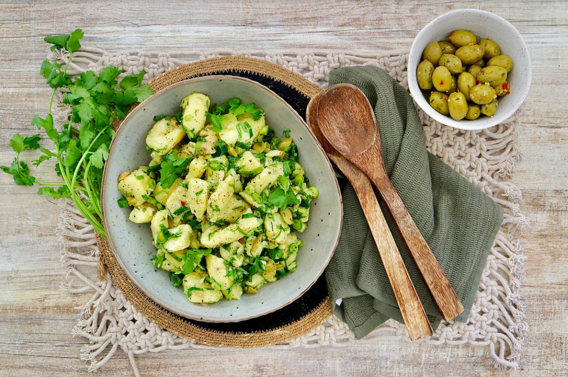 Potato & Green Olive Salad