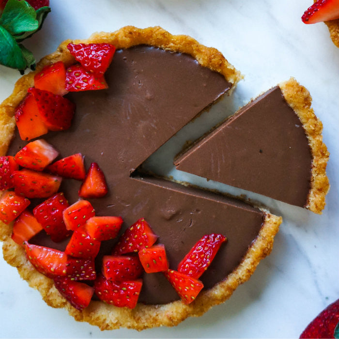 Chocolate Strawberry Tarts