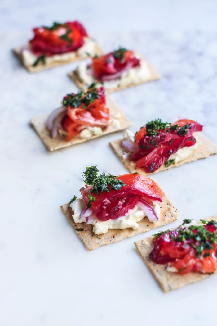 beetroot cured trout